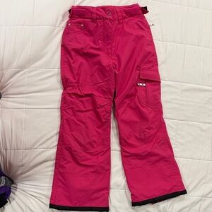 Jupa Sport Ski Snowboard Snow Pants, Girl size 12, good/fair, removable bib